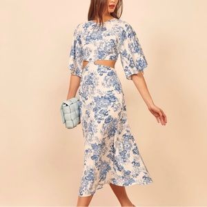 Reformation Benny Midi Dress